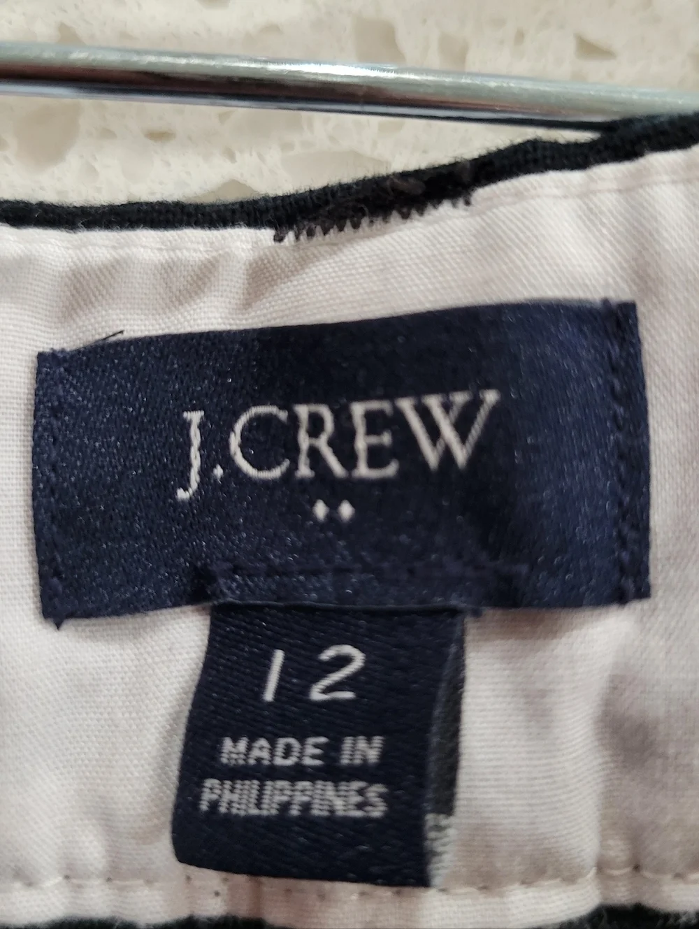 J. Crew measurments waist